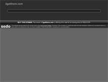 Tablet Screenshot of 2getthere.com